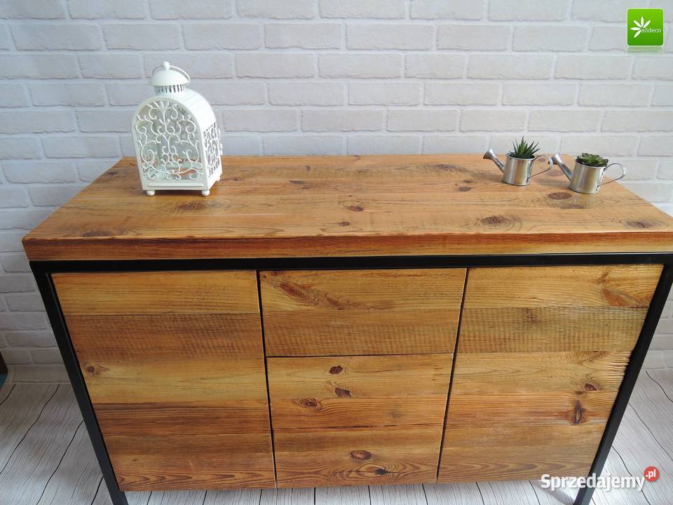 Komoda ze starego drewna 120cm Warszawa