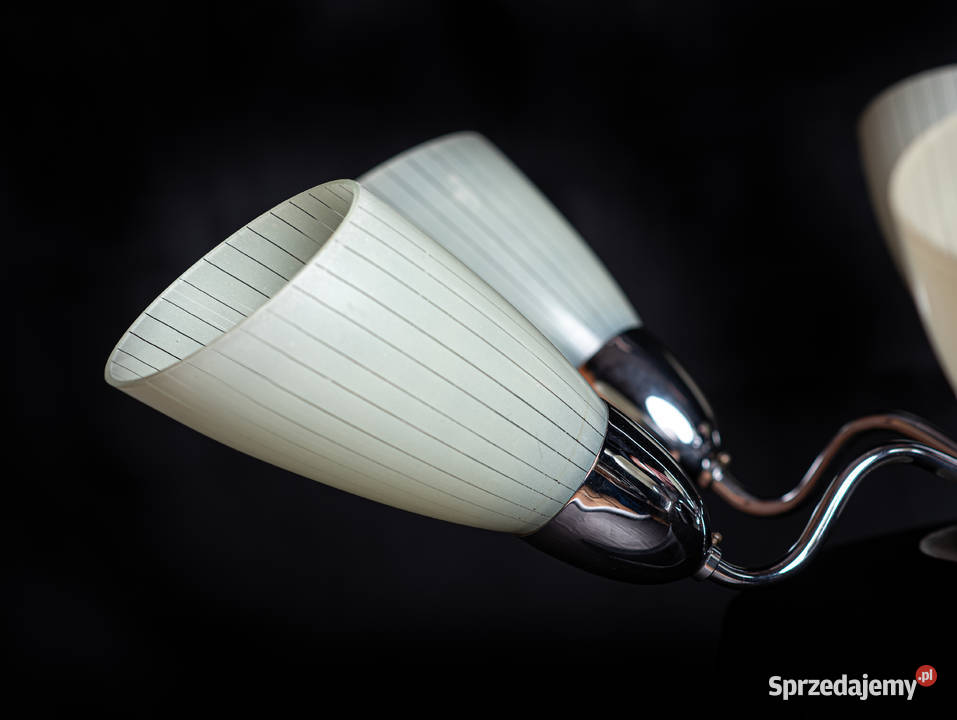 Żyrandol lata 60 Look PopArt MidCentury Vintage śląskie
