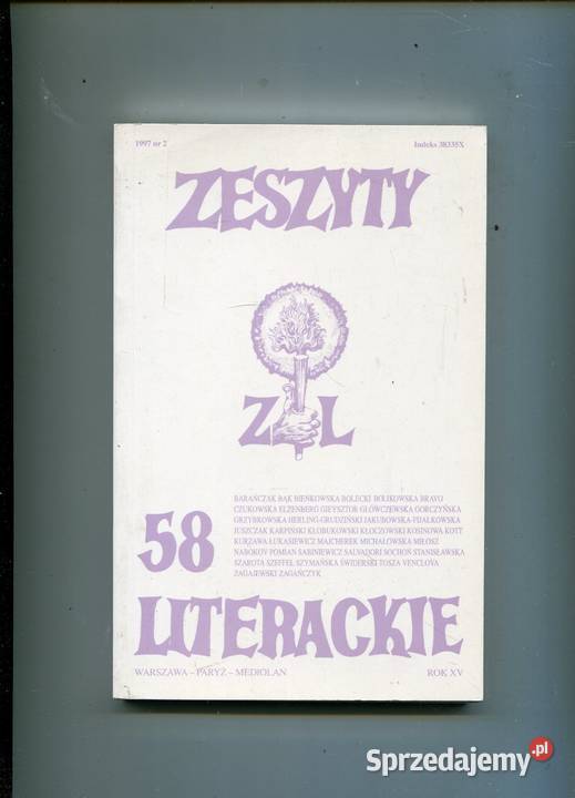Zeszyty literackie 58 XV Szczecin