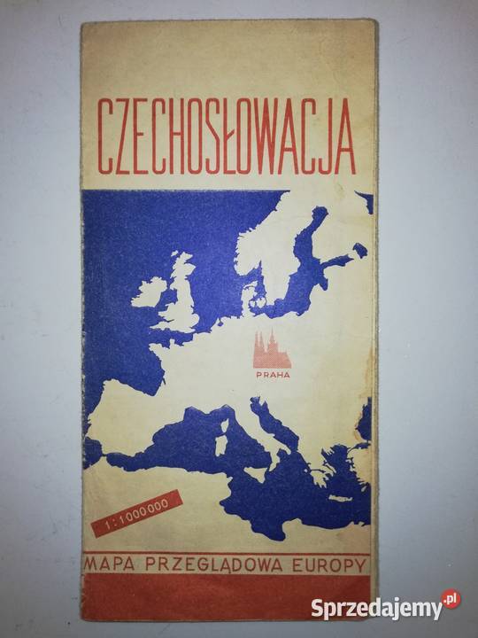 Mapa Polski PRL 1977 r Antyki, Sztuka, Kolekcje