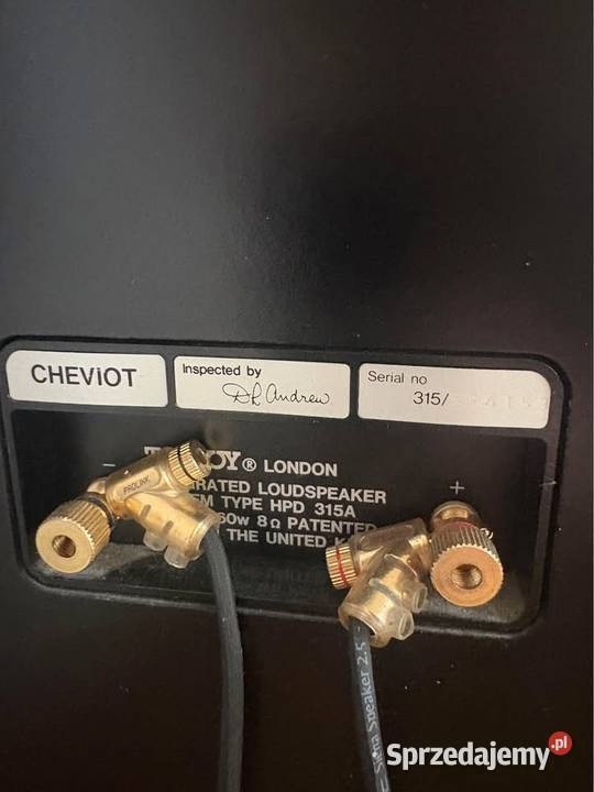 Kolumny Tannoy Cheviot Częstochowa