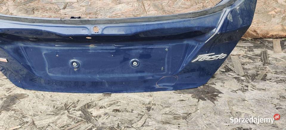 TYLNA KLAPA BAGAŻNIKA TYŁ FORD FIESTA MK7 7 śląskie Rudziniec