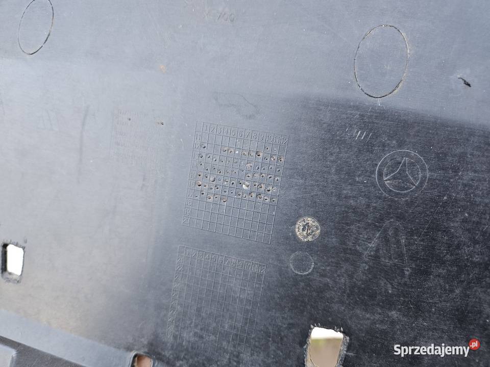 MERCEDES W176 AMG PŁYTA OSŁONA POD ZDERZAK PRZÓD osobowe Wzmocnienia, belki i wsporniki Międzychód sprzedam