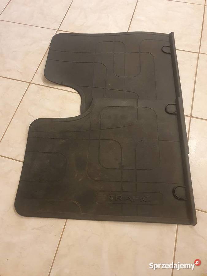 Dywaniki gumowe Trafic III oryginalne łódzkie Zgierz sprzedam