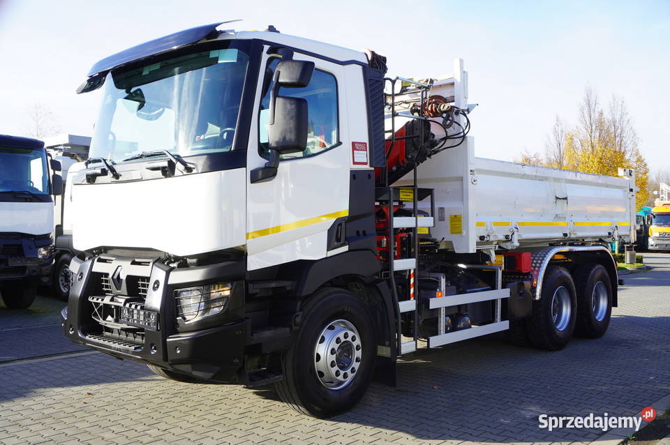 Renault C380 E6 6x4 HDS Fassi F135 2700 MTH małopolskie