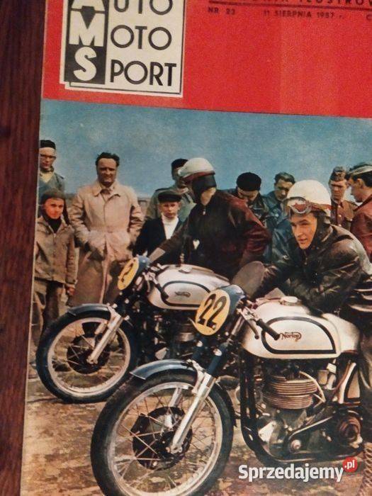 Auto Moto Sport tygodniki 1957 Głogów sprzedam