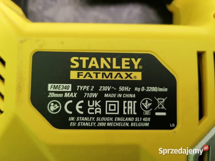 WYRZYNARKA STANLEY FM340 710W WALIZKA Kłodzko
