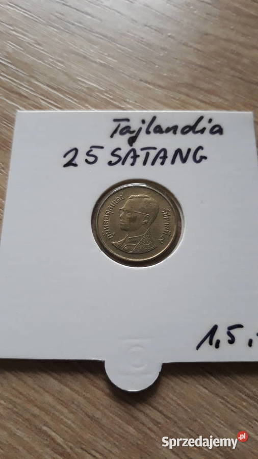 25 Satang Tajlandia Typ I wielkopolskie Konin sprzedam