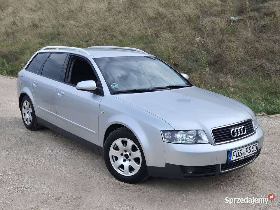 Audi A4 B6 18 T Turbo 150 Avant srebrny lubelskie Kock