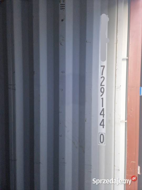 Używany kontener 12M 40HC Cała Polska mazowieckie Warszawa