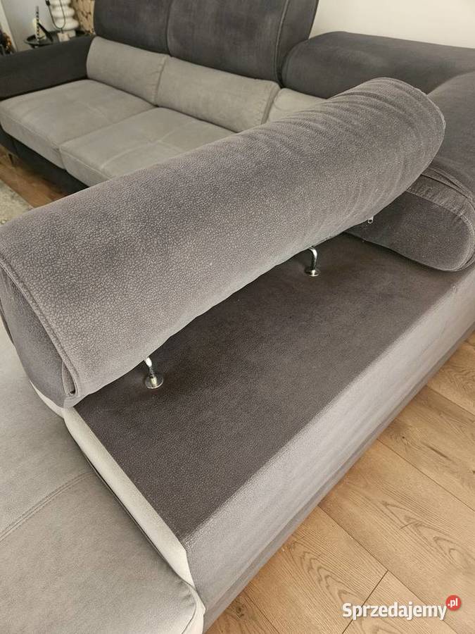 Duży narożnik 290x230 z funkcją spania Wrocław