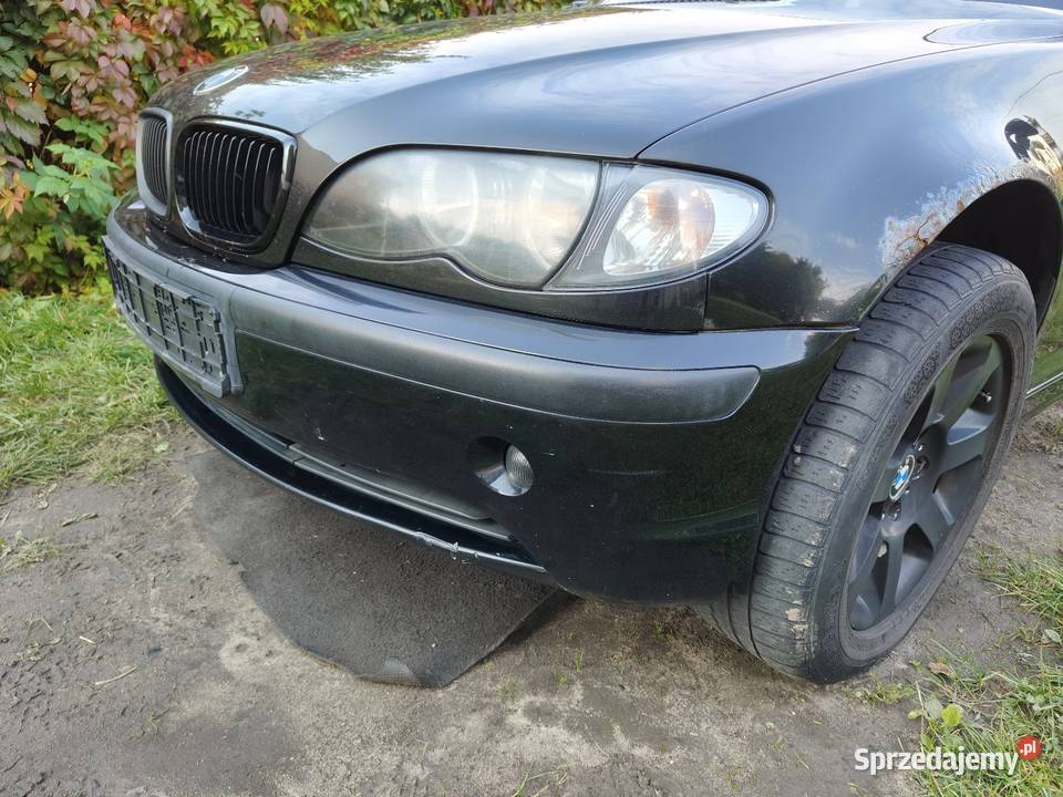 Bmw e46 sedan lift zderzak przód Black sapphire