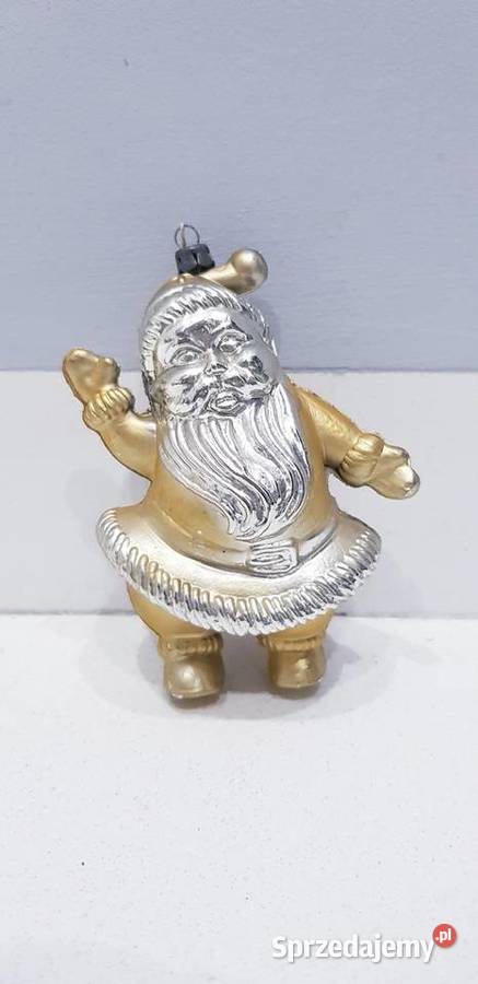 Zestaw starych plastikowoszklanych ozdób Dąbrowa Górnicza