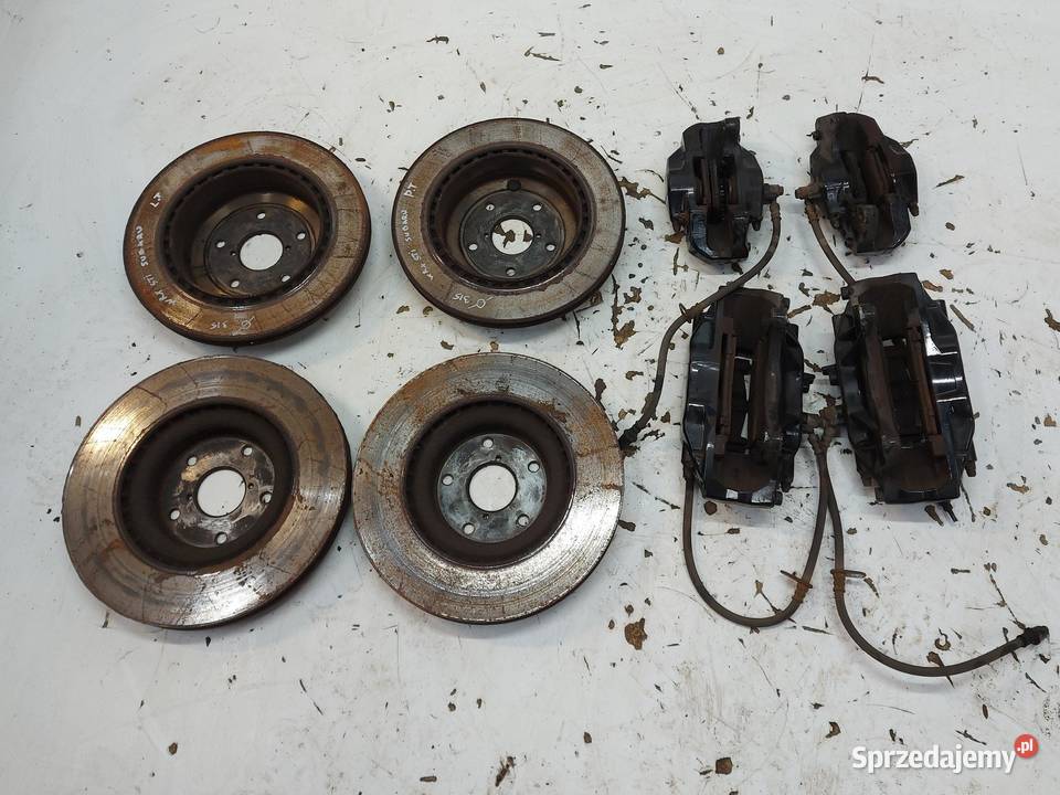 Subaru WRX STI 2015r hamulce zaciski tarcze