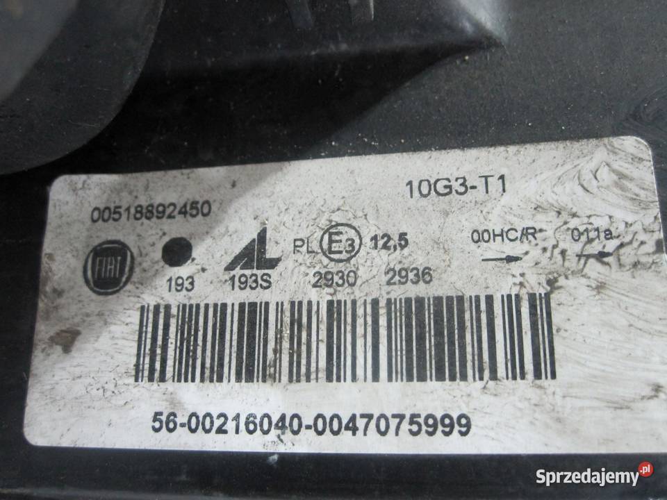 PANDA III 13r lampa lewy przód 00518892450