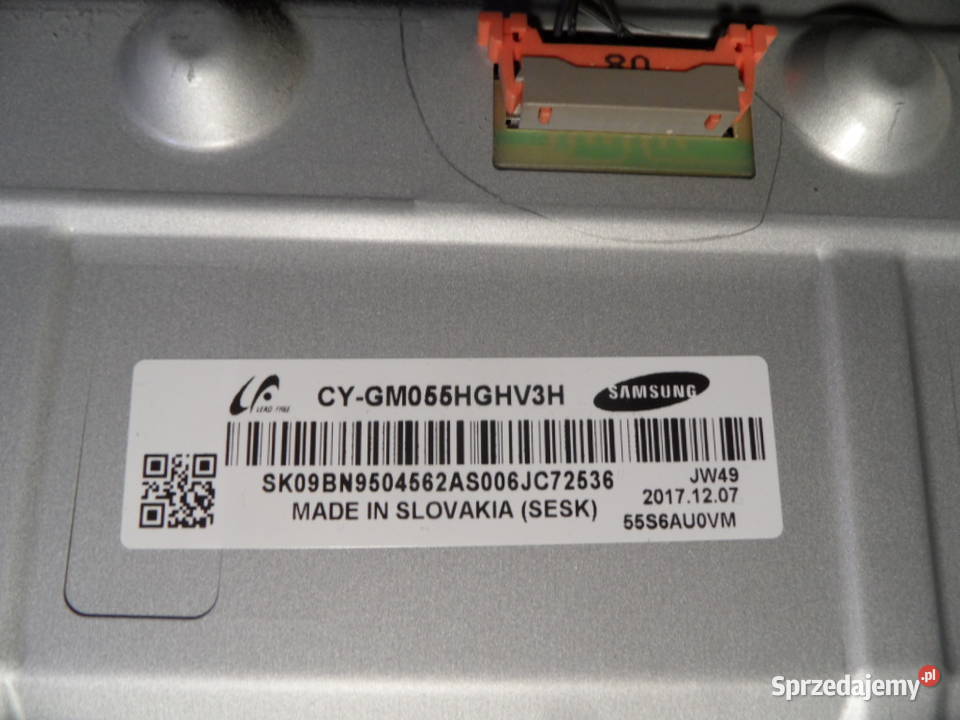 plyta glowna telewizora samsung UE55MU6102K