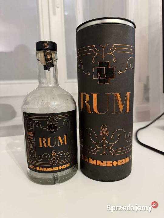 Butelka oryginalna Rammstein wielkopolskie Poznań