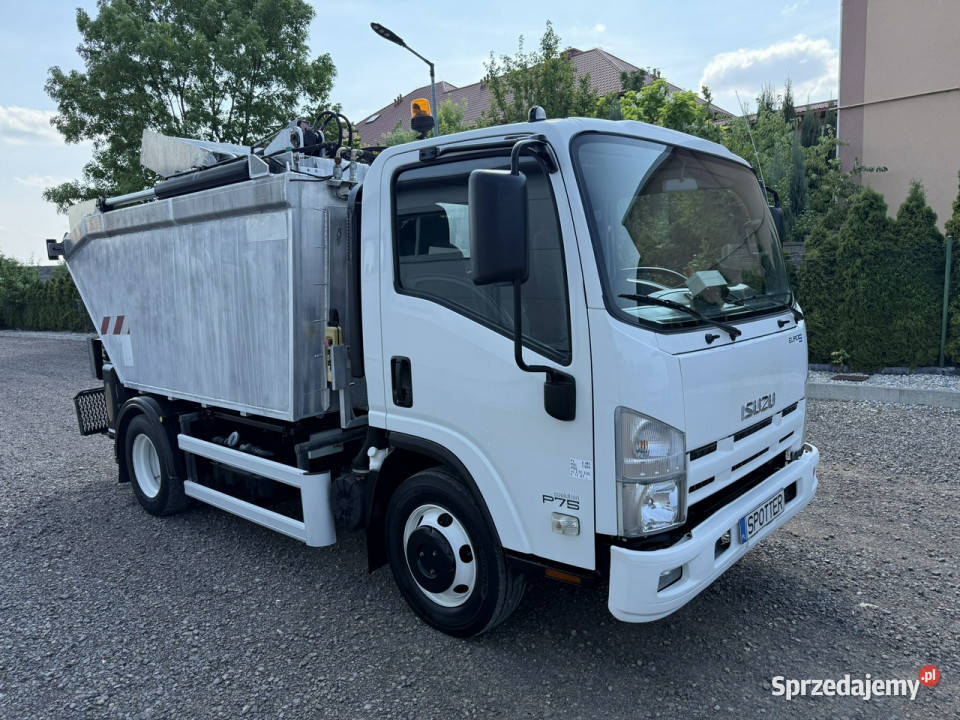 Isuzu P75 Śmieciarka DMC 75t E5 EEV Klima 3Osoby Opoczno