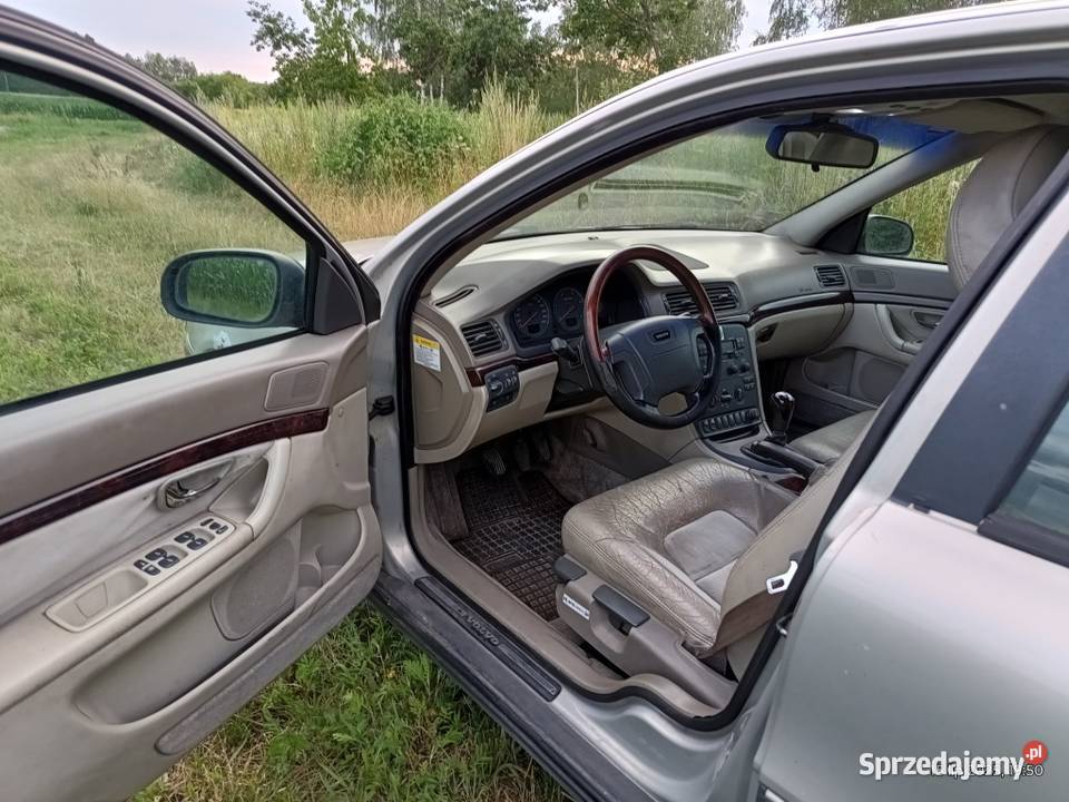 VOLVO S80 D5252T25TDI 10V 140 SKÓRA ABS ESP 8Air podgrzewane fotele Łaskarzew sprzedam