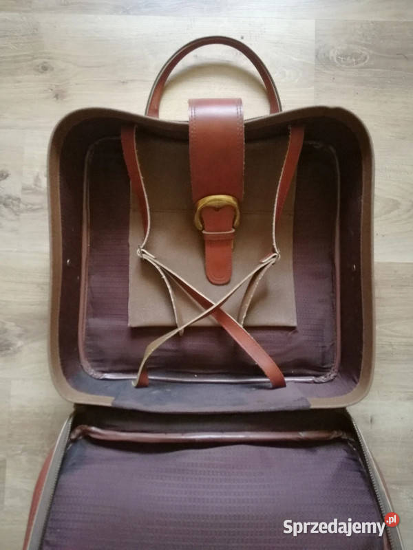 Walizka torba podróżna Vintage PRL pomorskie Gdańsk