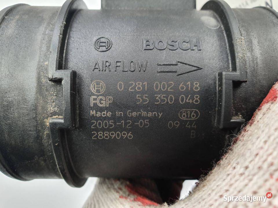 PRZEPŁYWOMIERZ OPEL ASTRA H III 55350048 kujawsko-pomorskie Lipno