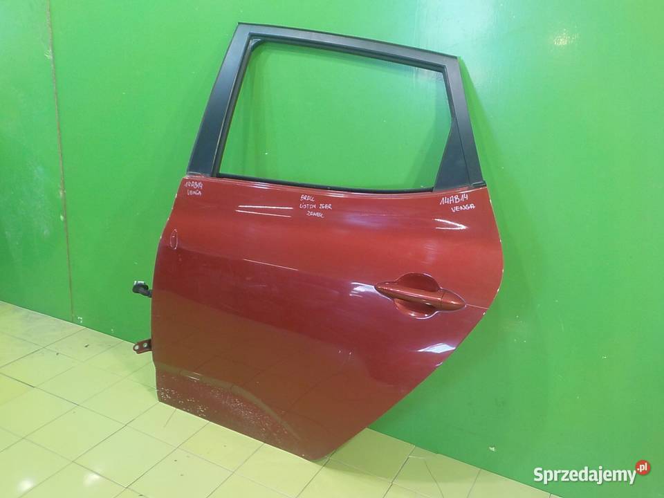 KIA VENGA 14 CRDI 14r 5D drzwi lewe tyl Drzwi Drzwi Suków