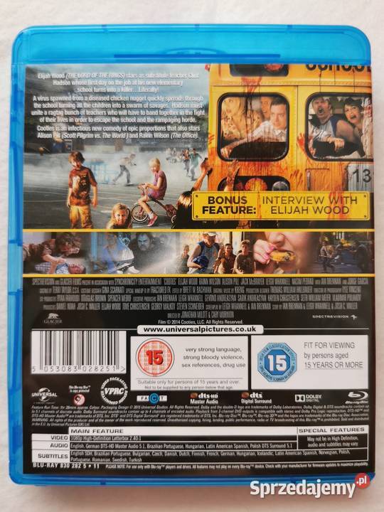 Cooties Szkolna Zaraza Bluray 2014 Elijah Wood Wytrzyszczki