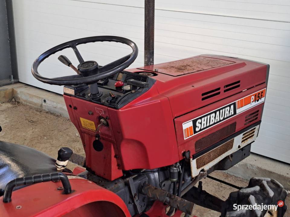 Traktorek traktor SHIBAURA P15F 15 44 Napęd 4x4 Małuszyn