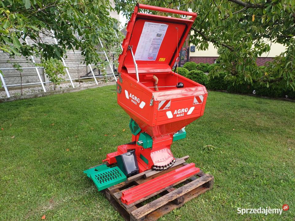 Siewnik poplonów Unia Alfa Agro Masz do nawozu Lubień Kujawski