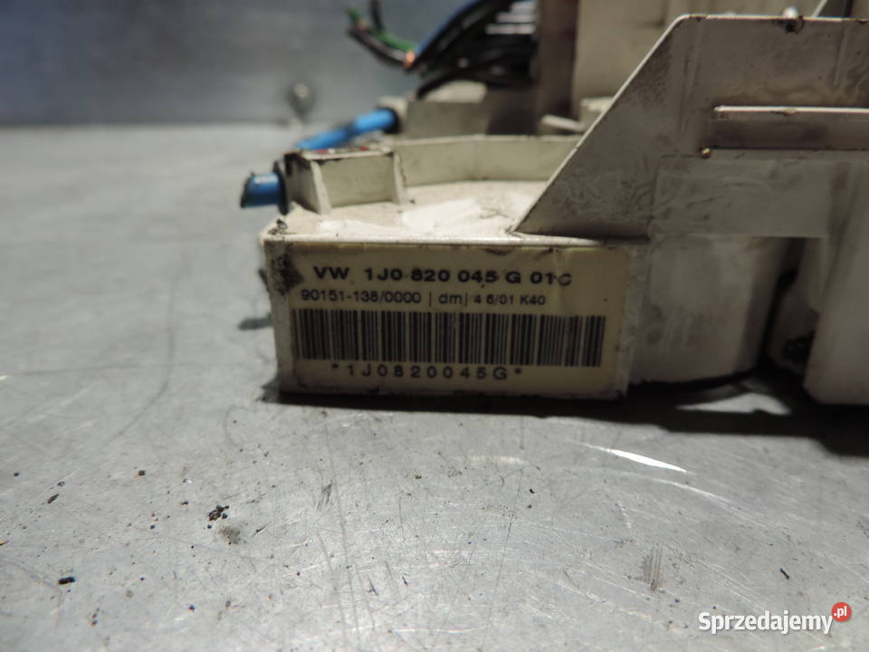 PANEL NAWIEWU VW PASSAT B5 FL Panele sterowania, przełączniki Nowy Sącz sprzedam