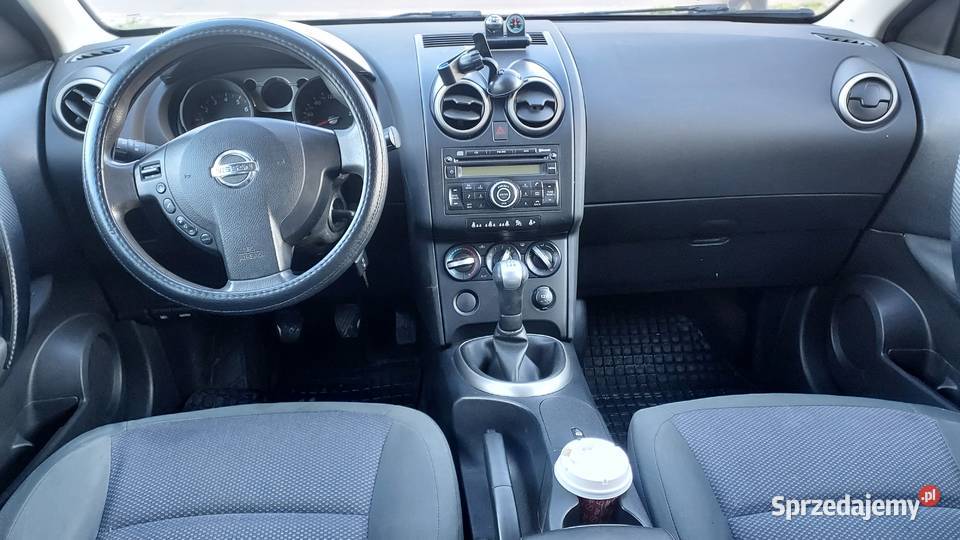 NISSAN QASHQAI 16 benzyna 2009 bezwypadkowy podlaskie Białystok