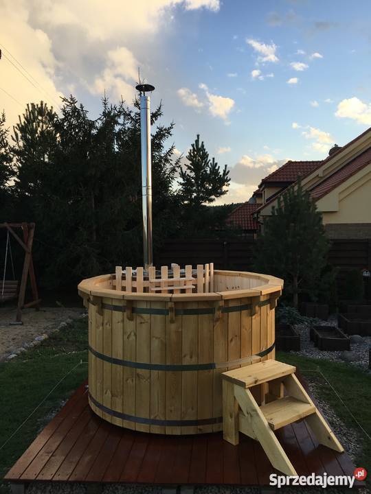 Beczka 160 Balia Kąpielowa Gorąca Bania Hot Tub podlaskie Suwałki