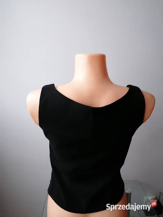 DAMSKI CZARNY TOP EVIE CLOTHING RUK 10 EUR 38M Łódź