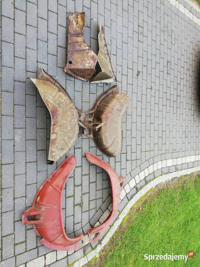 Fiat 125p nadkola zewnętrzne wewnętrzne fartuchy Olesno