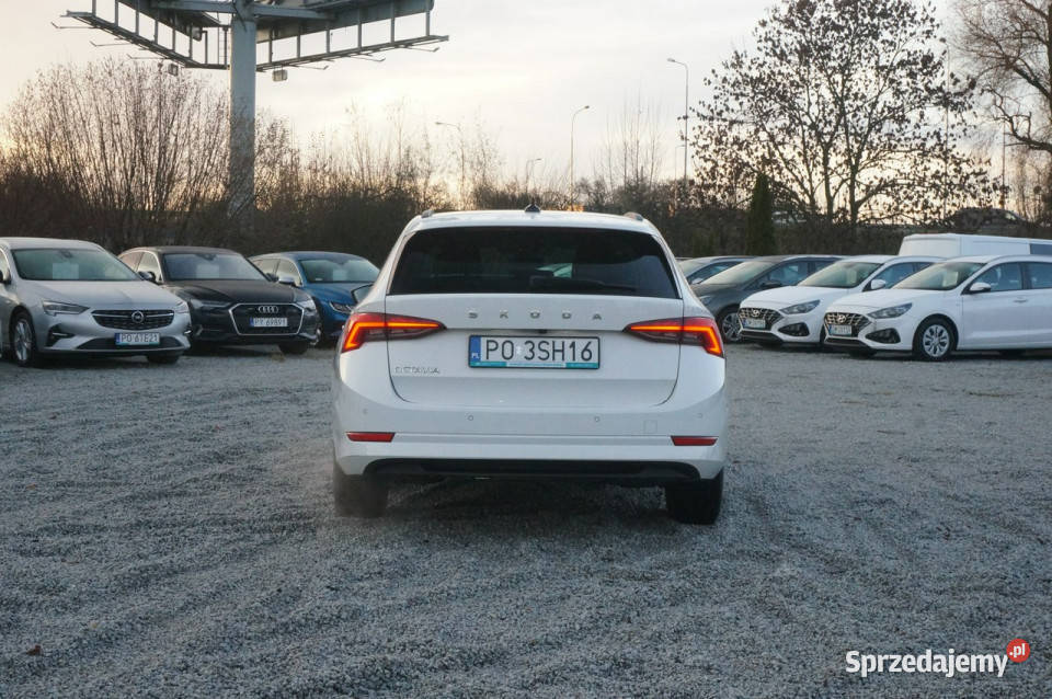 koda Octavia 15 TSI 150 Ambition Salon Polska biały Poznań
