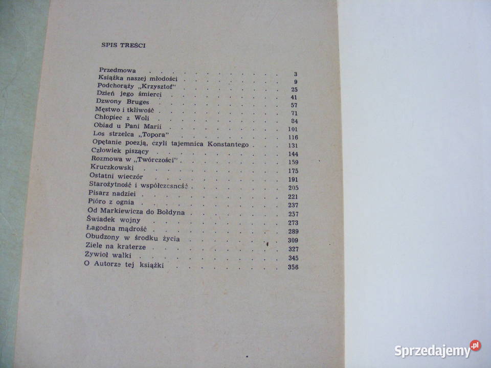 Obraz współczesnych prądów Spotkanie z