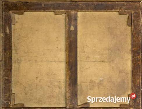 Barokowy obraz olejny 17 wiek Włochy Kartuzy