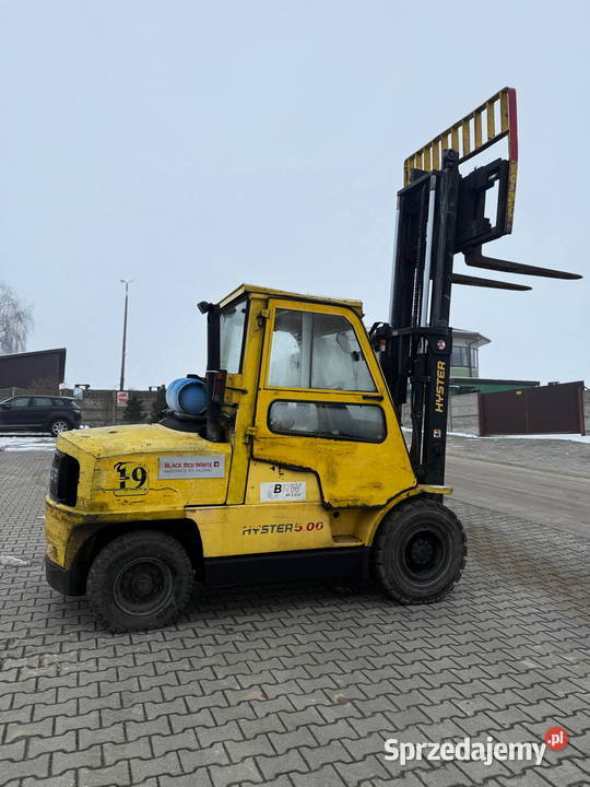 wózek widłowy HYSTER H500XM 5000 29m GM 43l Działoszyn