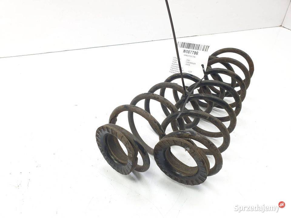 SPRĘŻYNY TYŁ CHEVROLET AVEO KOMPLET osobowe Lipno sprzedam