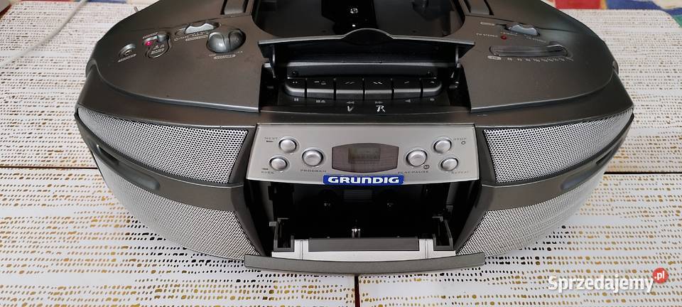 Kultowy Boombox GRUNDIG Stan Idealny CDRadioUBS