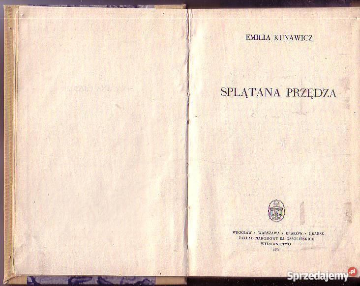 8705 SPLĄTANA PRZĘDZA EMILIA KUNAWICZ