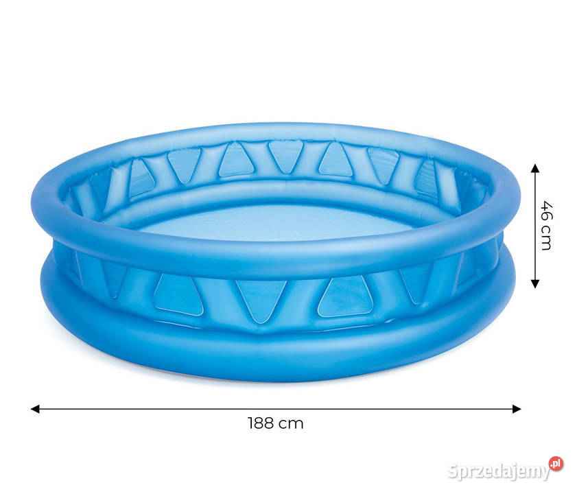 Basen ogrodowy dmuchany brodzik dzieci okrągły Smogorzów