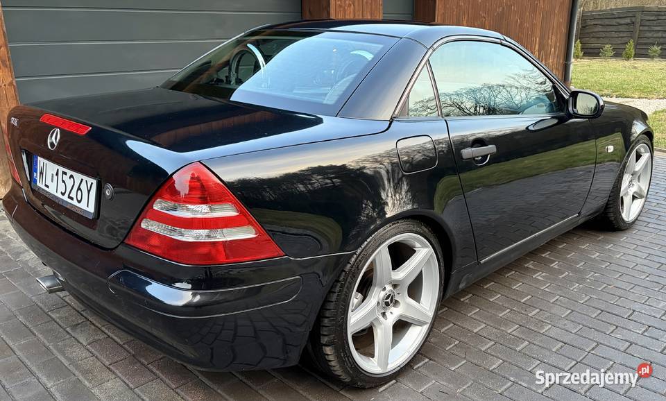 Mercedes SLK 20 Coupe Cabrio piękny stan manualna mazowieckie Wieliszew sprzedam