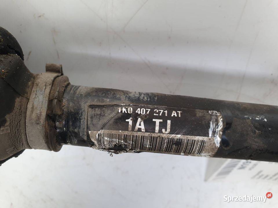 PÓŁOŚ LEWA PRZÓD SKODA OCTAVIA II 1K0407271AT Lipno