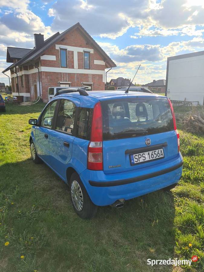 Fiat Panda II 12 benzyna gaz 2005 r 54KM Motoryzacja śląskie Wola