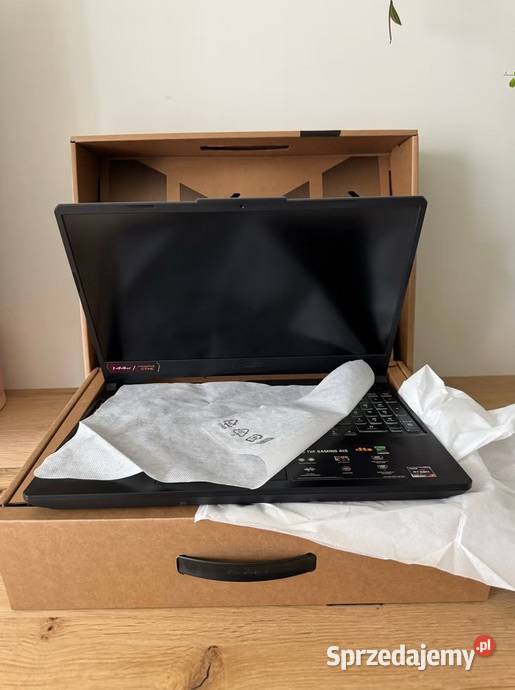 OKAZJALaptop gamingowy ASUS TUF Gaming A15 Karta graficzna
