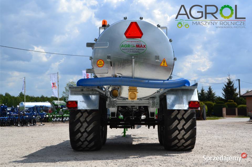 Wóz asenizacyjny 14000l AGRO do gnojowicy nieuszkodzony Wróblewo