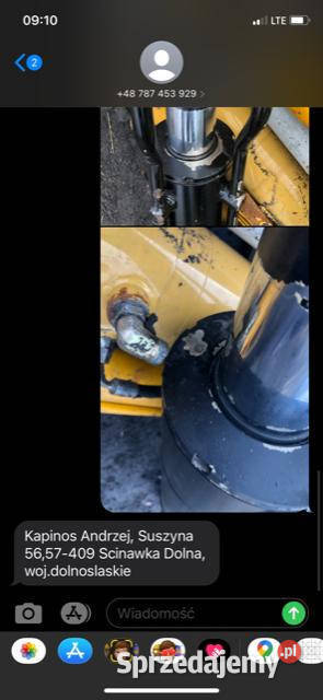 Matbro ts 280 ts 290 siłownik wychyłu łyźki Jastrzębniki