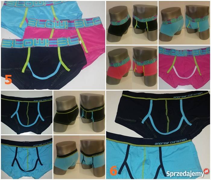 Andrew Christian Bokserki z Kieszonką Wiele Wrocław