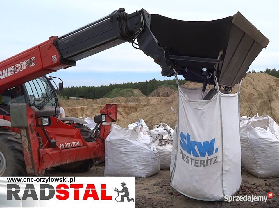 Łyżka do BIG BAGa napełnianie worków bigbag Radomyśl